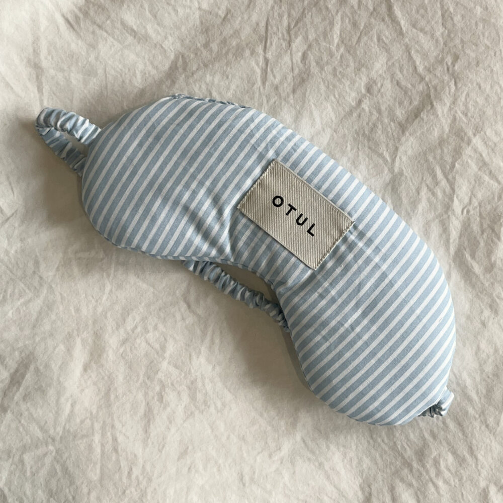Opaska na oczy Blue Striped